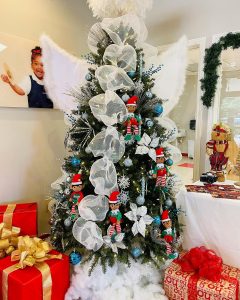 Angel Tree for Salvation Army at Spanish Schoolhouse Sugar Land